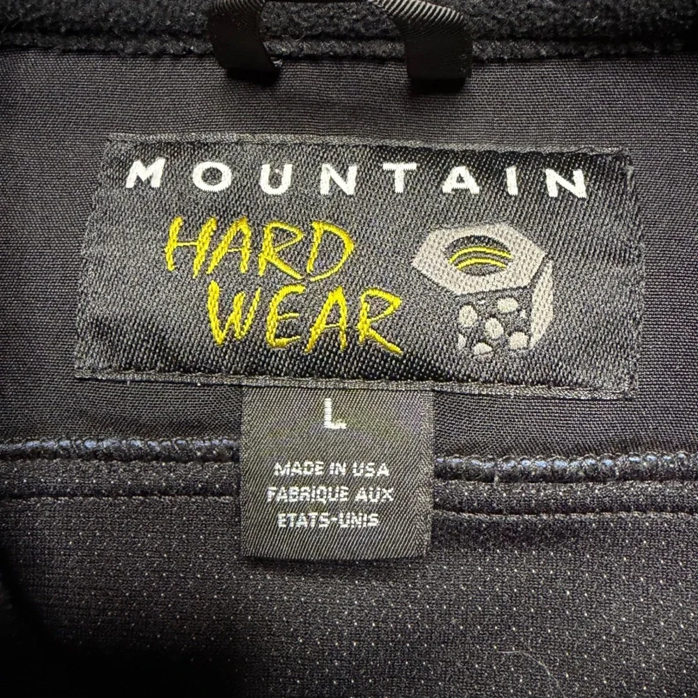 Mountain Hardwear Fleece Vest Mens L Blue Gore Windstopper Vintage 90s USA Made